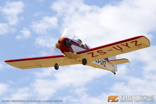 Druine Turbulent ZS-UYZ Orient Airfield FAOI