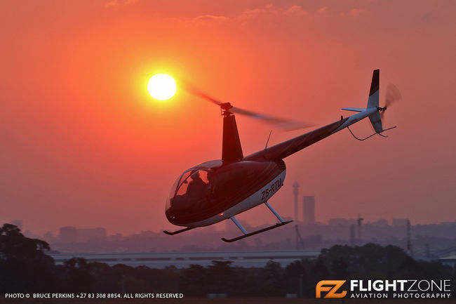 Robinson R44 ZS-RTU Rand Airport FAGM