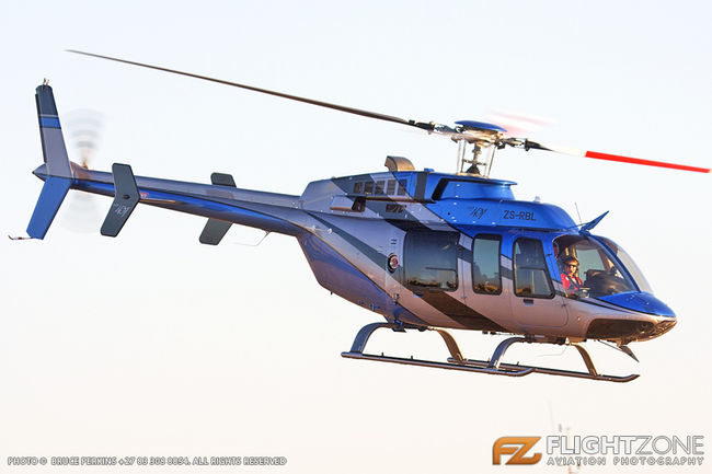 Bell 407 ZS-RBL Rand Airport FAGM