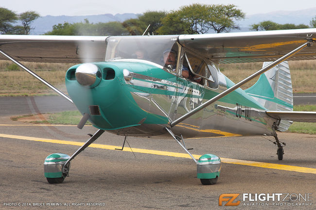 Cessna 170 ZU-VAL Brits Airfield FABS