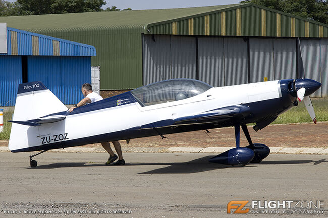 Giles G202 ZU-ZOZ Vereeniging Airfield FAVV