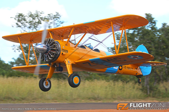 Boeing Stearman ZS-MIC Zebula Airfield