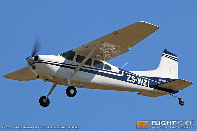 Cessna 185 Skywagon ZS-WZI Springs Airfield FASI