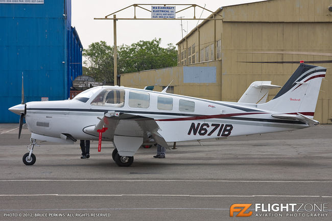 Beechcraft A36 Bonanza N671B Rand Airport FAGM