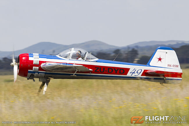 Yak-55 ZU-DYD Vereeniging Airfield FAVV