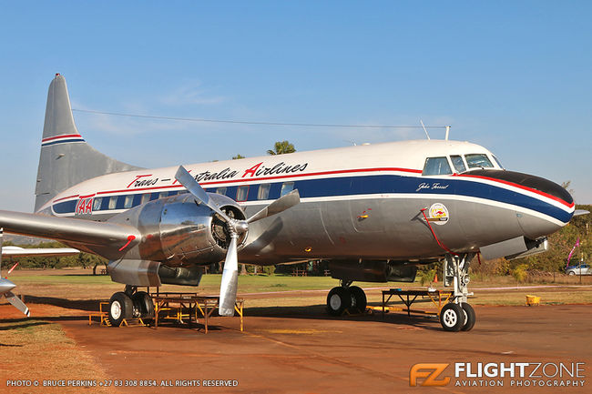 Convair 340 ZS-ARV Wonderboom Airport FAWB