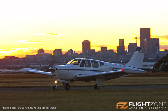 Beechcraft Debonair ZS-AIR Rand Airport FAGM