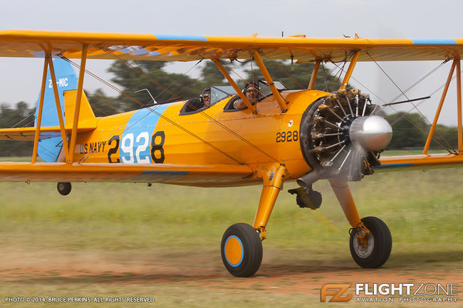 Boeing Stearman ZS-MIC Petit Airfield FARA
