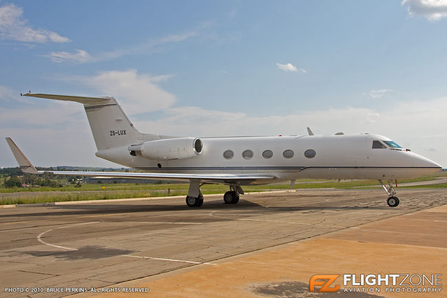 Grumman Gulfstream II SP G-1159 ZS-LUX Lanseria Airport FALA