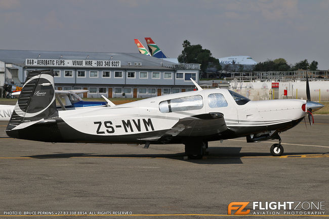 Mooney M20M ZS-MVM Rand Airport FAGM
