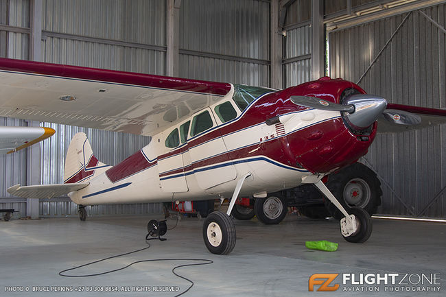 Cessna 195 N195LG Rand Airport FAGM