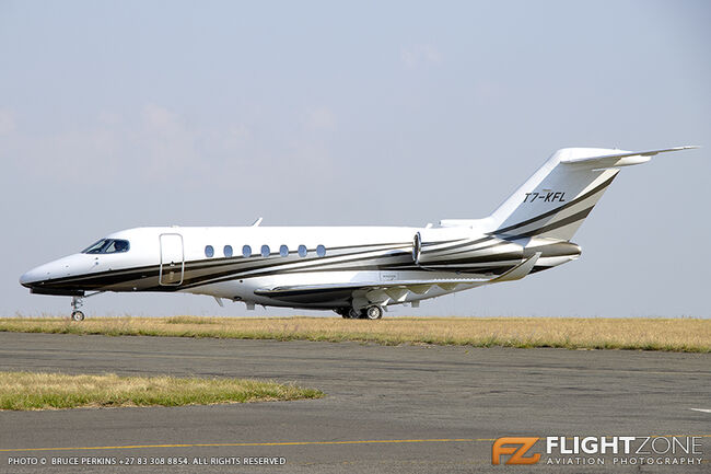 Cessna Citation 700 Longitude T7-KFL Rand Airport FAGM to ZS-KFL