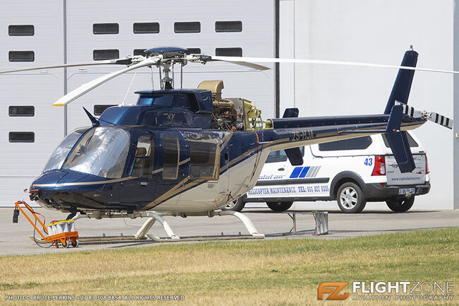 Bell 407 ZS-HJA Rand Airport FAGM