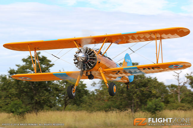 Boeing Stearman ZS-MIC Zebula Airfield