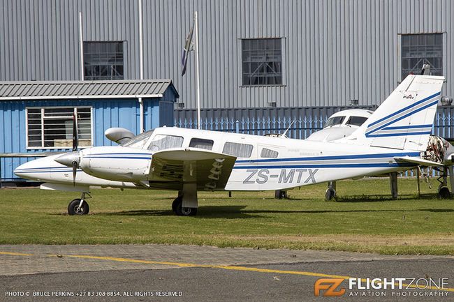 Piper PA-34 Seneca ZS-MTX Rand Airport FAGM