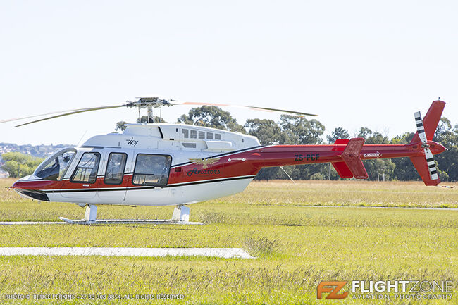 Bell 407 ZS-PCF Rand Airport FAGM