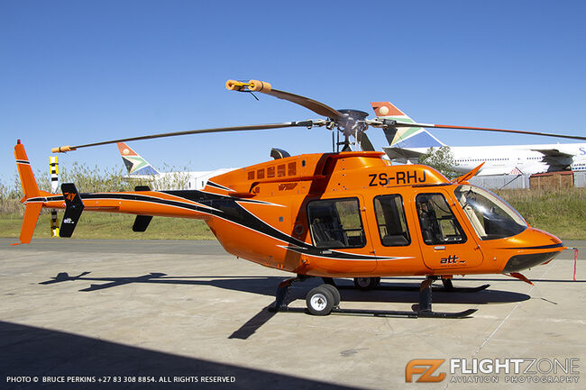 Bell 407 ZS-RHJ Rand Airport FAGM