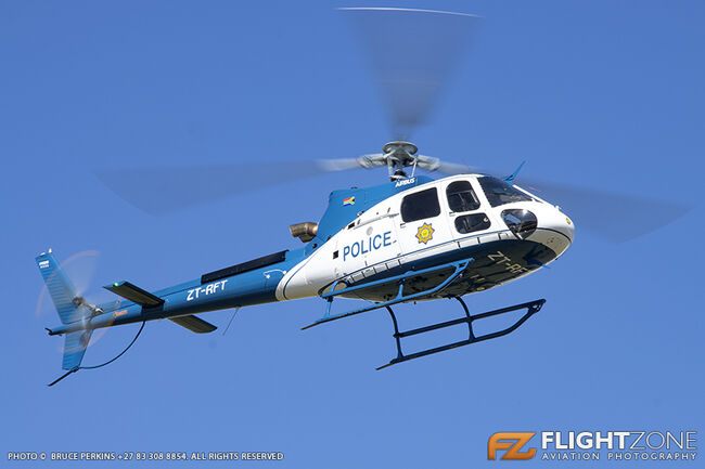 Eurocopter Airbus 350 B3e Squirrel ZT-RFT Rand Airport FAGM SA Police Air w