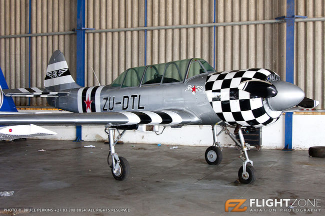 Yak-52 ZU-DTL Virginia Airport FAVG