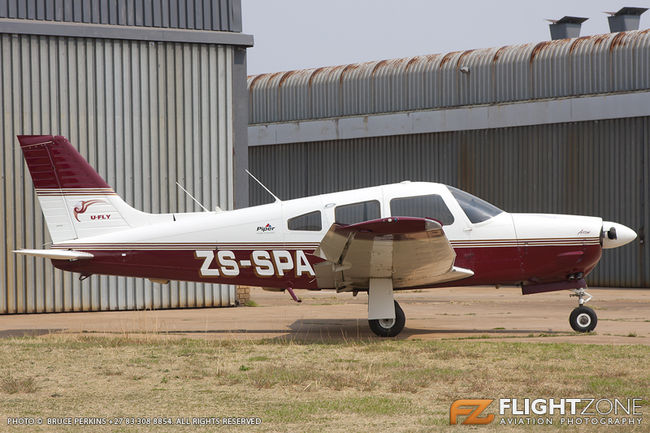 Piper PA-28R Cherokee Arrow ZS-SPA Rand Airport FAGM PA-28