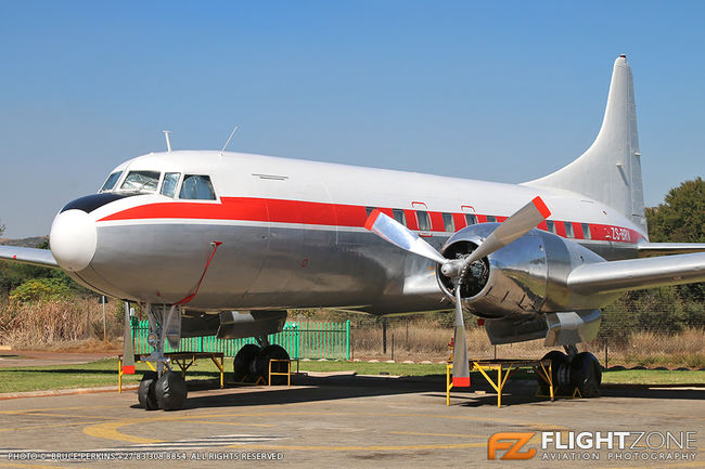 Convair 340 ZS-BRV Wonderboom Airport FAWB