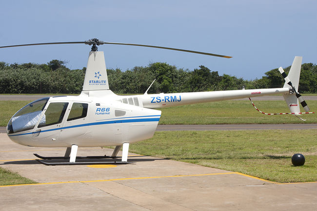 Robinson R66 ZS-RMJ Virginia Airport FAVG