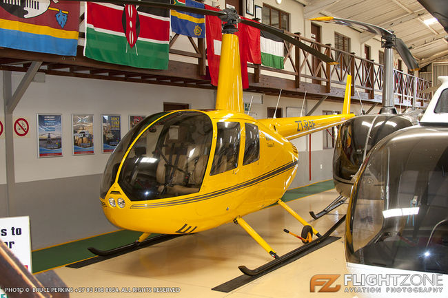 Robinson R44 ZT-RAE Virginia Airport FAVG