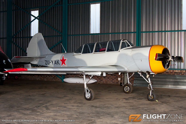 Yak-52 ZU-YAK Vereeniging Airfield FAVV