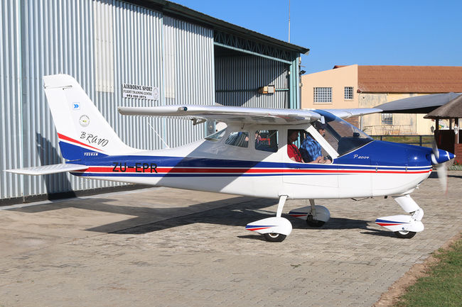 Tecnam ZU-EPR Brakpan Airfield FABB