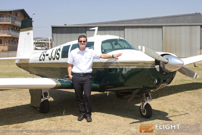 Mooney ZS-JJS Rand Airport FAGM