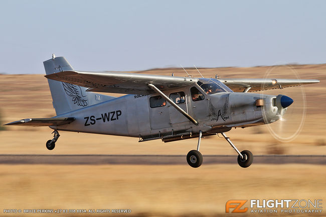 Atlas Angel C4M Turbine Kudu ZS-WZP Middelburg Airfield FAMB