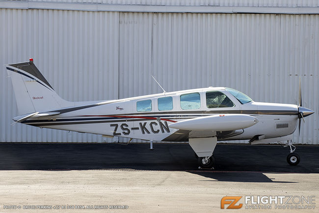 Beechcraft Bonanza A36 ZS-KCN Rand Airport FAGM 36