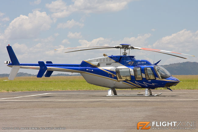 Bell 407 ZS-RVX Rand Airport FAGM