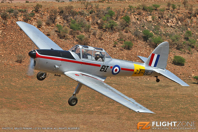 De Havilland DHC-1 Chipmunk ZS-ULJ Syferfontein Baragwanath FASY