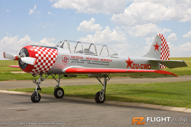 Yak-52 ZU-CWO Rand Airport FAGM