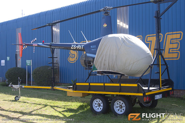 Robinson R22 ZS-RIT Virginia Airport FAVG
