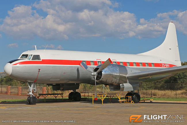 Convair 340 ZS-BRV Wonderboom Airport FAWB