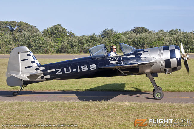 Yak-55 ZU-ISS Virginia Airport FAVG