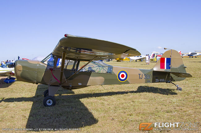 Auster ZS-VUG Middelburg Airfield FAMB