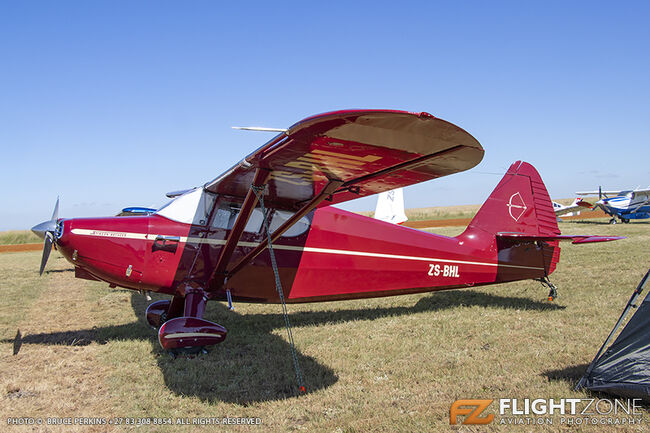 Stinson 108 ZS-BHL Middelburg Airfield FAMB
