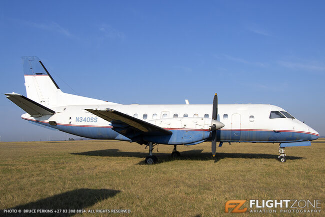 Saab 340 N340SS Rand Airport FAGM 340A