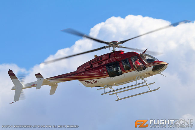 Bell 407 ZS-RSH Rand Airport FAGM