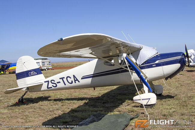 Cessna 140 ZS-TCA Middelburg FAMB