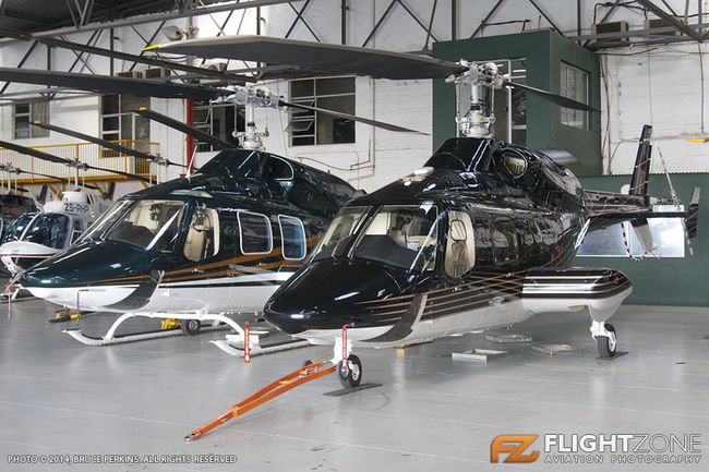Bell 222 ZS-HDS Bell 230 ZS-HPK Rand Airport FAGM