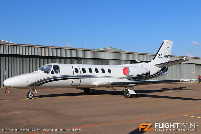 Cessna Citation ZS-ARG Wonderboom Airport FAWB
