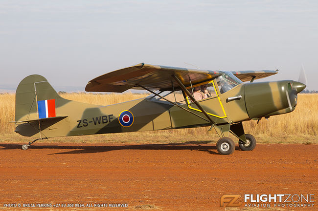 Auster ZS-WBF Middelburg Airfield FAMB