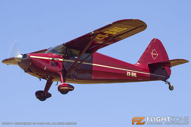 Stinson 108 ZS-BHL Middelburg Airfield FAMB