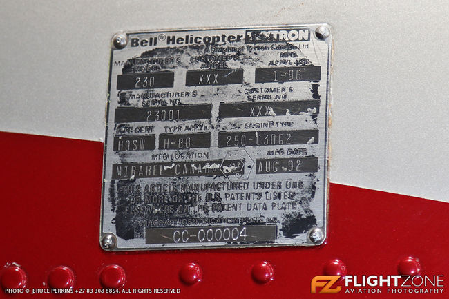 Bell 230 ZS-RGV Rand Airport FAGM