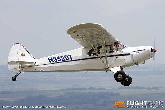 Piper J5 Cub N35297 Krugersdorp Airfield FAKR