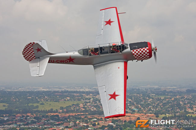 Yak-52 ZU-CWO Rand Airport FAGM